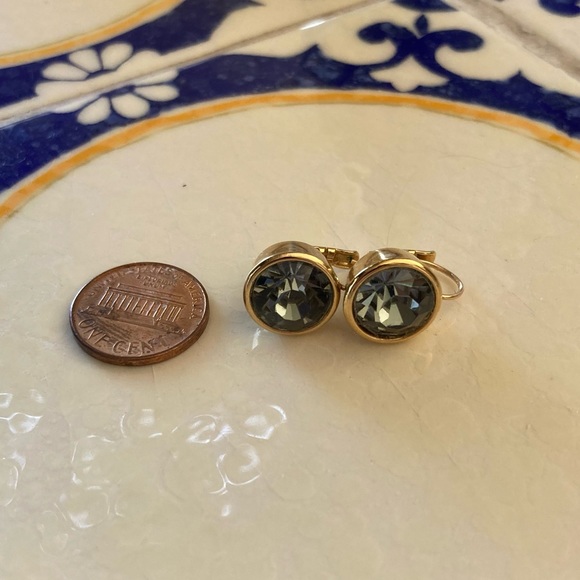 ✨KATE SPADE✨Gold Gemstone Drop Earrings - Picture 11 of 12